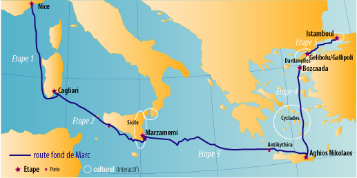 Cap istanbul map